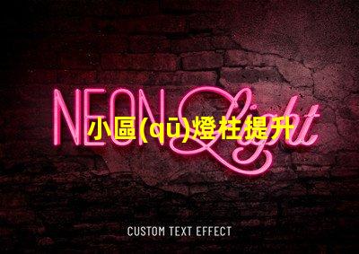 小區(qū)燈柱提升社區(qū)安全與美觀的照明解決方案
